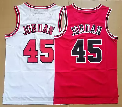 2 Colors Custom Legend Throwback Mens #45 Jordan Basketball Jersey All Stitched • $22.99