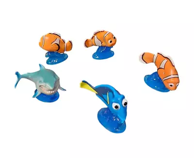 Disney Finding Nemo - Nemo And Marlin Figure Toy Cake Topper Toys  2019  • $6.99