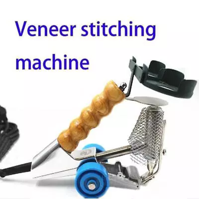 220V Woodworking Sewing Machine Splicer Veneer Stitching Paste Parquet Tools • $122.84