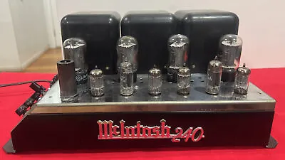 Mcintosh MC240 Tube Amplifier • $3900