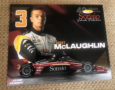 Indy Car Driver #3 Scott McLaughlin 2024 Postcard • $1.50