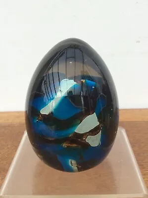 Vintage Mdina Glass Paperweight Signed • £12.49