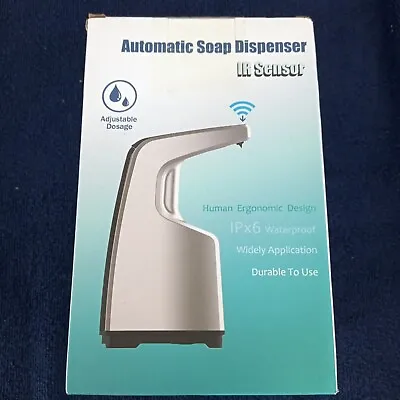 Automatic Soap Dispenser Touchless Sanitizer Hands-Free Sanitizer IR Sensor ROHS • £12.99