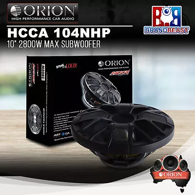 Orion HCCA 104NHP 10  2800W Max Subwoofer • $799