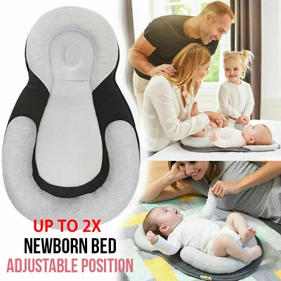 NEW Portable Baby Crib Nursery Travel Folding Newborn Bed Infant Toddler Cradle • $22.49
