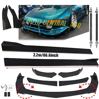 Front Bumper Lip /Side Skirt/ Strut Rods Rear Lip For Toyota MR2 • $99.99