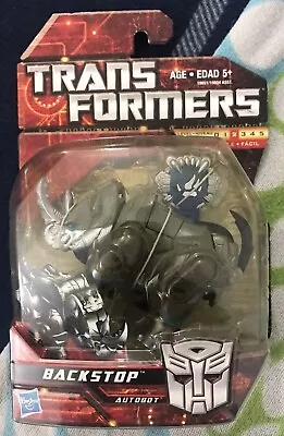 Transformers Universe Autobot Backstop Mosc 2010 Very Rare . • $74.95