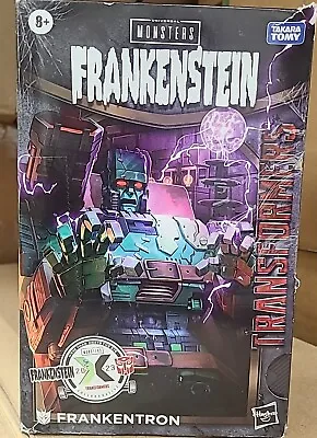 Transformers Collaborative Universal Monsters Frankenstein Frankentron DMG BOX • $29.99