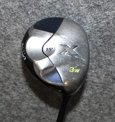 CALLAWAY GOLF X SERIES 3 WOOD 15° CLUB 43  Right Hand Graphite R-Flex Shaft • $19.79