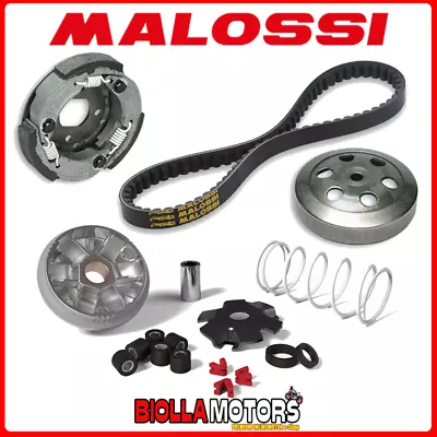 Kit Variator Belt Clutch Bell Malossi Minarelli Orizzontale 50cc 2t Braccio Cort • $192.22