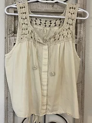 Magnolia Pearl Sleeveless Cotton Top (Unique) • $125