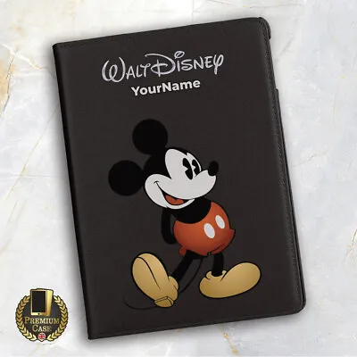 Mickey Mouse 02 - Personalised IPad Rotating Case Cover Birthday Present Disney • £19.84