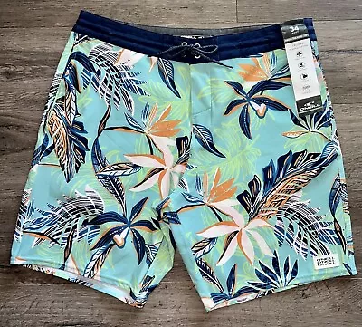 O’Neill Cruzers Tropical Board Shorts Mens Size 34 NWT • $32.99