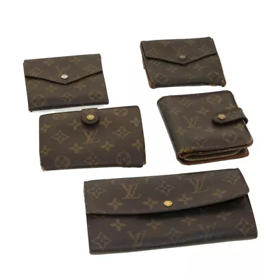 LOUIS VUITTON Monogram Wallet 5Set LV Auth Bs5364 • $148.80