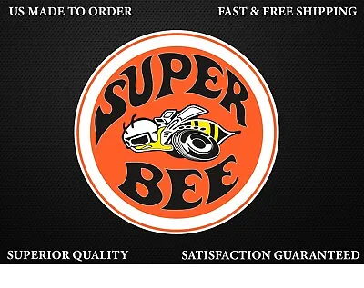 $3.59 • Buy Super Bee Logo Emblem Dodge Car Truck Bumper Vinyl Sticker Decal Water Resistant