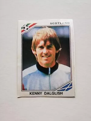 Kenny Dalglish Liverpool Panini 1986 World Cup Used Sticker • £6.95