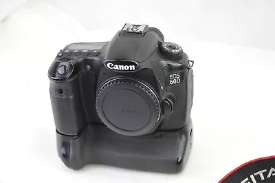 Canon EOS 60D 18MP DSLR Camera - Body Triggers / Shutter Count 42210 • £161.58