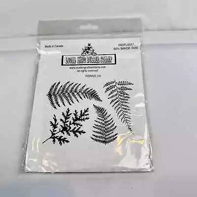 NEW Local King Rubber Stamps - FERNS - Unmounted Rubber Stamps • $10