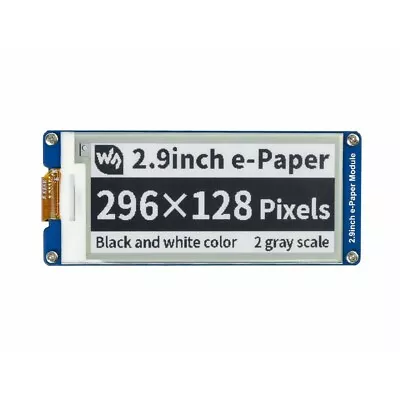 2.9inch E-Paper Module 296x128 E-Ink Display SPI For Raspberry Pi Jetson Nano • $23.74