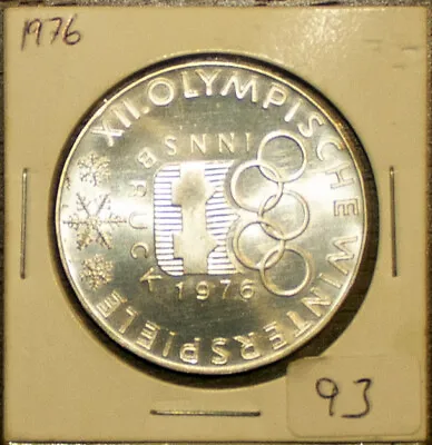 $37.50 • Buy 1976 100 Schilling Austria Winter Olympics Coin Gem BU + Bonus