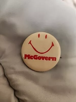 Vintage McGovern Campaign Button Pin Pinback • $5