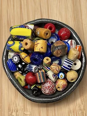 African Trade Beads Antique Venetian 66 RESCUE Beads • $23