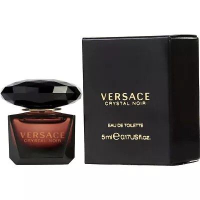 VERSACE CRYSTAL NOIR By Gianni Versace (WOMEN) - EDT 0.17 OZ MINI • $25.99