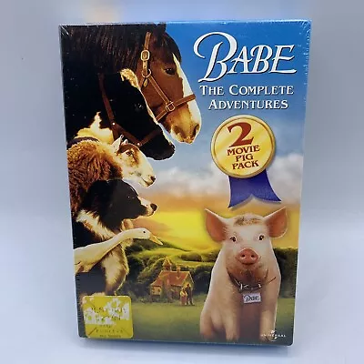 Babe: The Complete Adventures - 2 Movie Pig Pack (DVD Box Set) Chris Noonan NEW • $19.95