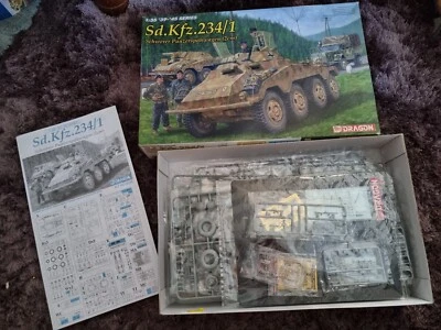 £59.99 • Buy Dragon 6298 - 1/35 Sd.Kfz. 234/ 1 Schwerer Panzerspahwagen Very Rare