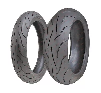 Michelin Pilot Power 2CT 120/65ZR17  180/55ZR17 Front Rear Motorcycle Tires Set • $348.98