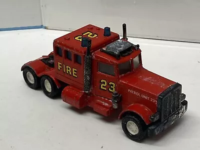 Matchbox Superkings Peterbilt Fire Truck Tractor Unit 1978 Unboxed • $12.44