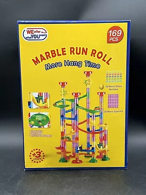 Marble Run Roll NEW Blocks 169pcs Maze Set Race Building Kit. Brand New • $26.99