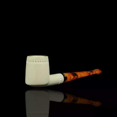 Billiard Pipe -new-block Meerschaum Handmade W Case#982 • $85