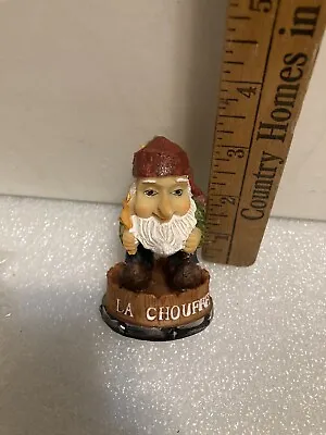 La Chouffe Harvest Gnome Mini Bar Statue. Belgium. New In Box • $46
