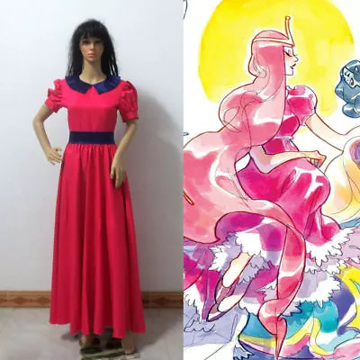 $55.20 • Buy Custom Made Princess Adventure Time Princess Bubblegum Cosplay Costume GG22