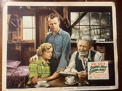 MARILYN MONROE - SCUDDA HOO SCUDDA HAY  1948 Original Movie Lobby Card (#5) NICE • $79