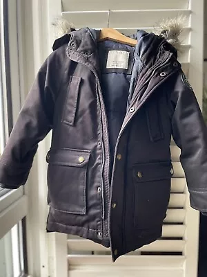 Boys Zara Coat 6 Years Feather And Down   • £10