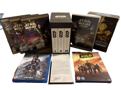 £49.99 • Buy Star Wars: The Skywalker Saga Complete Box Set (Blu-ray) + Original DVDs