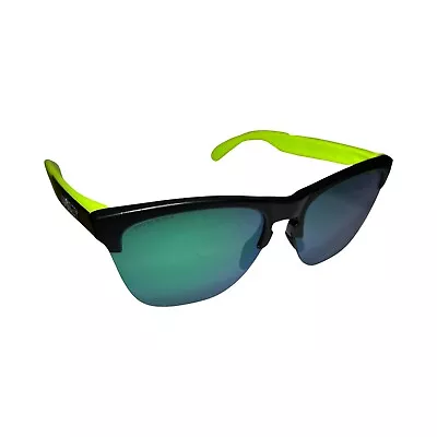 Oakley Frogskins Black/Green Prizm Sunglasses • $45