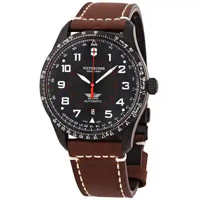 Victorinox Airboss Automatic Black Dial Men's Watch 241886 • $632.50