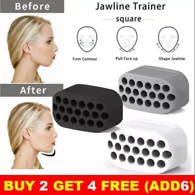 New Exerciser Jaw Line Jawline Trainer Face Fitness Ball Facial Muscles~ • £2.75