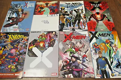 Marvel X-Men TPB Graphic Novel Lot Of 8: Civil War '92 Legacy Dawn More • $16.99