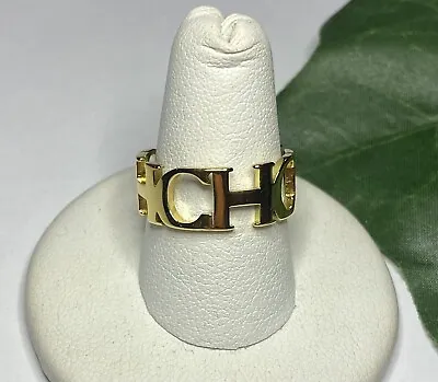 Carolina Herrera Monogram Ring • $39