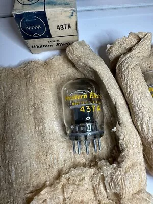 One Of Two Date-Matched NOS NIB Western Electric 437A Black Plate 1964 Tested • $640