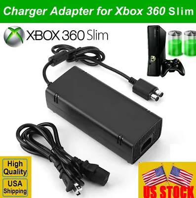 135W For Microsoft Xbox 360 Slim 360S AC Adapter Brick Charger Power Supply Cord • $17.89