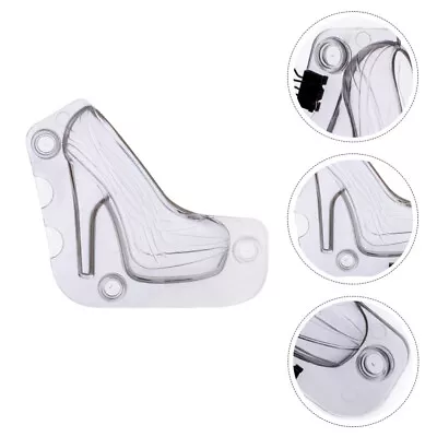  3 D Muffin Cake Chocolate Mold Stencils For Decorating Women's Shoes • £10.38