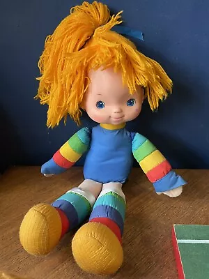 Vintage Retro Kitsch 1983 Hallmark Rainbow Brite Large Doll • £25