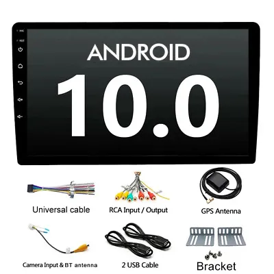 10.1  2 Din Android 10 Car Radio Multimedia Video Player Universal Auto Stereo • $42.67