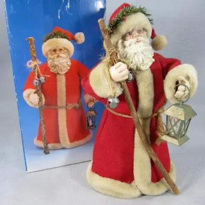 Midwest Cannon Falls Santa Claus Tree Topper W/ Box Vintage Christmas Decoration • $21.95