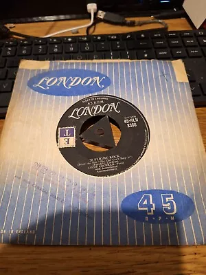 Eddie Cochran 20 Flight Rock / Dark Lonely Street Vg- London Tri Centre Vinyl 45 • £69.95